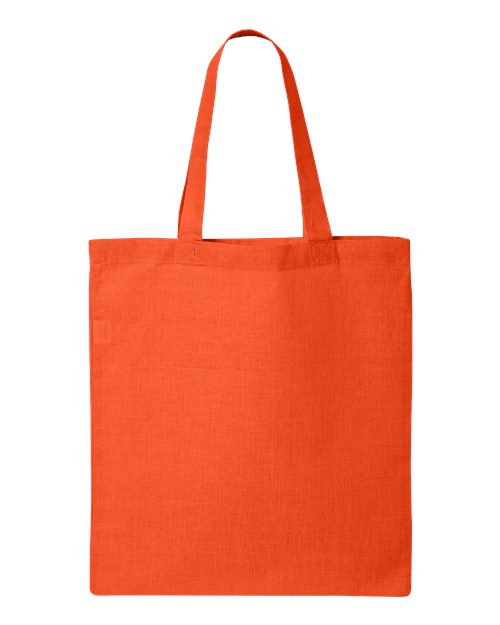 Q-Tees QTB Economical Tote - Orange - front