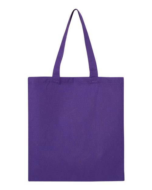 Q-Tees QTB Economical Tote - Purple - front