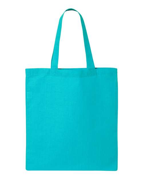 Q-Tees QTB Economical Tote - Turquoise - front