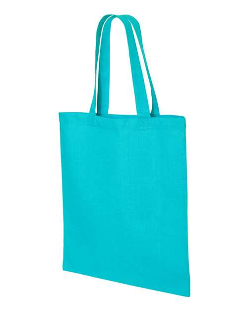 Q-Tees QTB Economical Tote - Turquoise - side