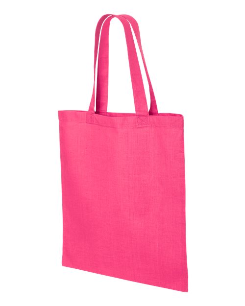 Q-Tees QTB Economical Tote - Hot Pink - side