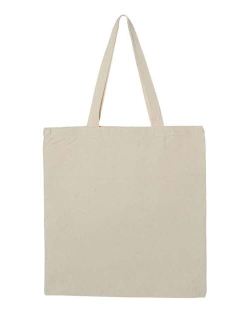 Q-Tees Q800 Promotional Tote - Natural - back