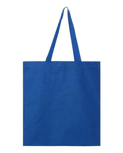 Q-Tees Q800 Promotional Tote - Royal Blue - front