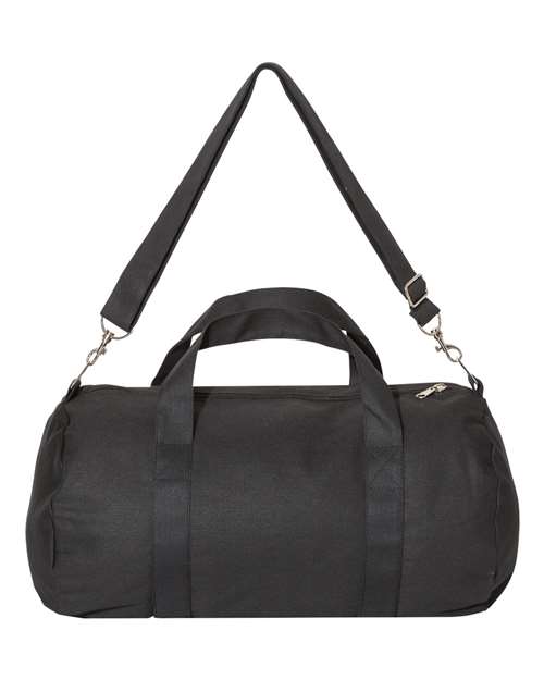 Liberty Bags 3301 Canvas Duffel Bag - Black - front