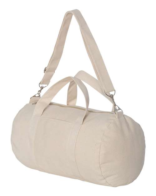 Liberty Bags 3301 Canvas Duffel Bag - Natural - side