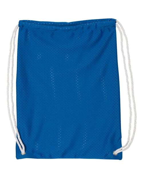 Liberty Bags 8895 Mesh Drawstring Backpack - Royal - front