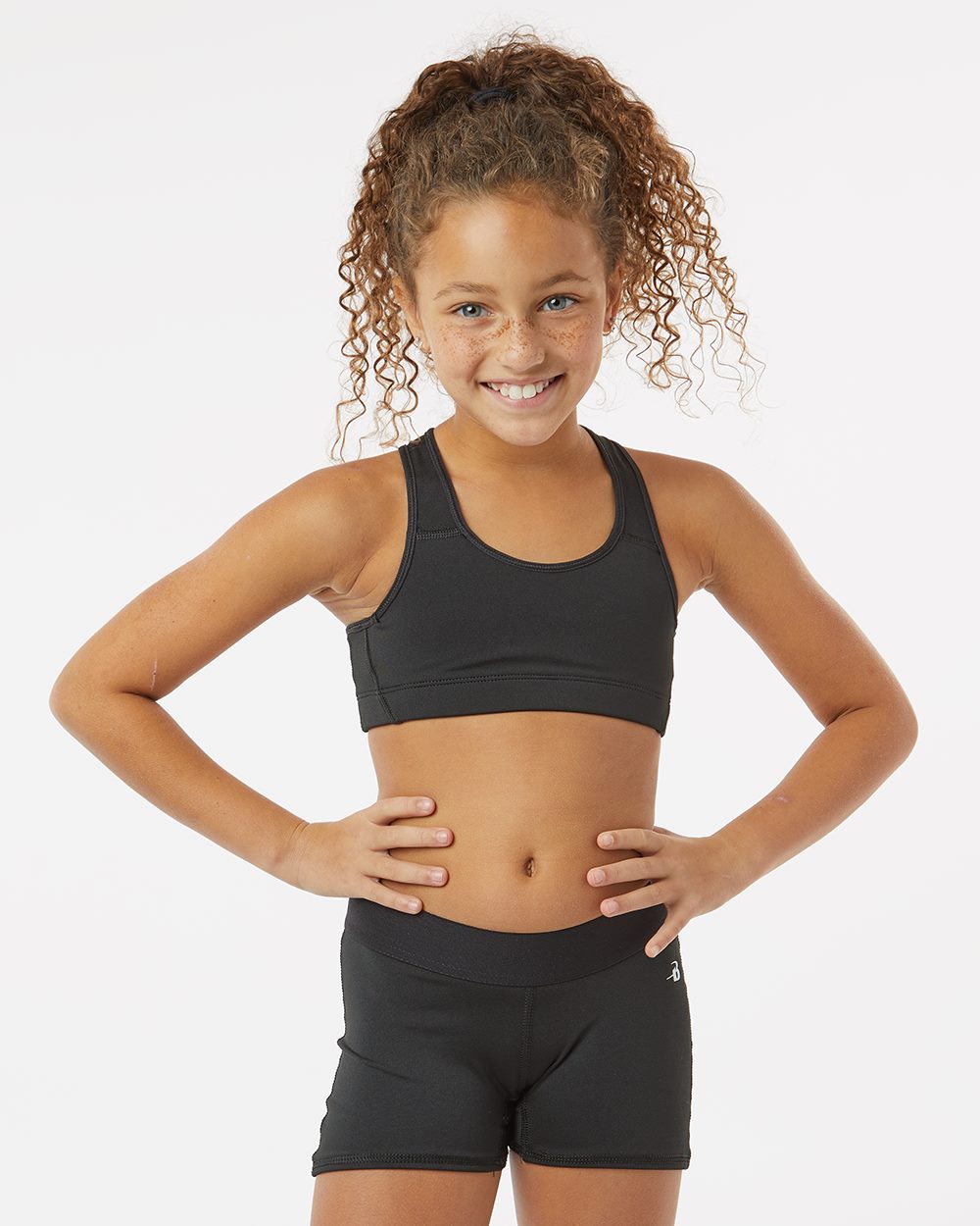 Badger 2629 Girls' Pro-Compression Shorts - style