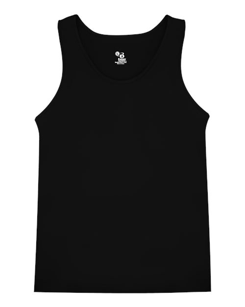 Alleson Athletic 8662 Men's B-Core Tank Top - Black - front