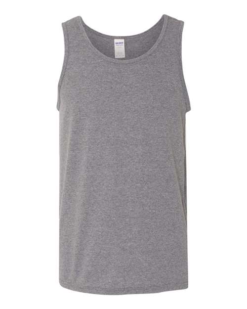 Gildan 5200 Unisex Heavy Cotton™ Tank Top - Graphite Heather - front