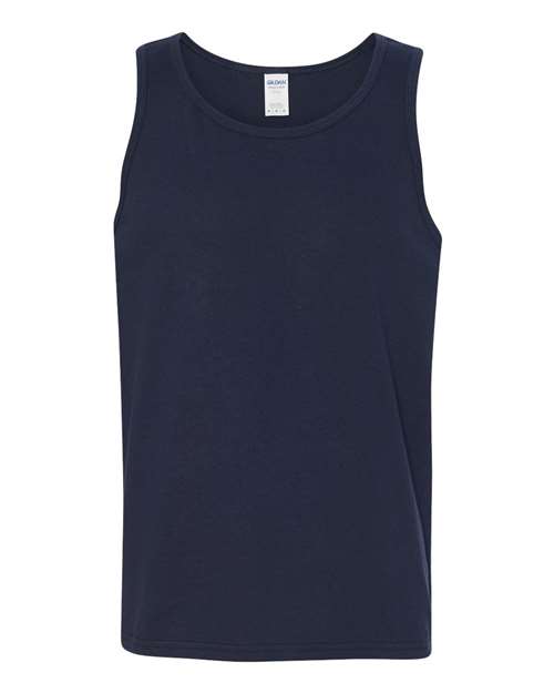 Gildan 5200 Unisex Heavy Cotton™ Tank Top - Navy - front