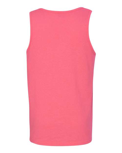 Gildan 5200 Unisex Heavy Cotton™ Tank Top - Safety Pink - back