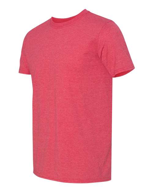 Gildan 64000 Unisex Softstyle® T-Shirt - Heather Red - side