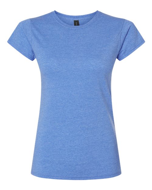 Gildan 64000L Women's Softstyle® T-Shirt - Heather Royal - front