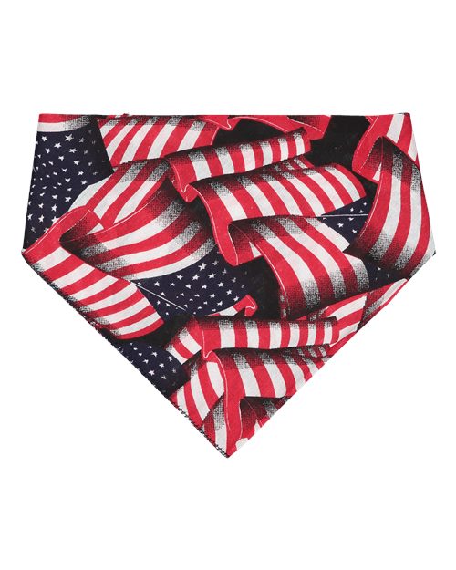 Doggie Skins 3905 USA-Made Doggie Bandana - Flag - front