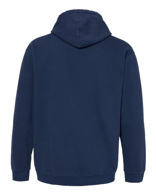 Comfort Colors 1567 Unisex Garment-Dyed Hooded Sweatshirt - True Navy - back