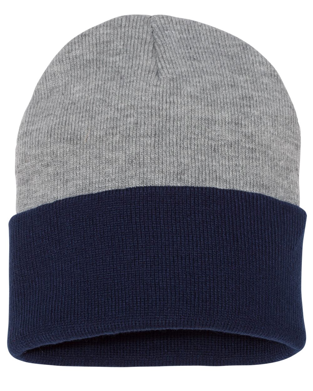 Sportsman SP12T 12" Color Blocked Cuffed Beanie - style