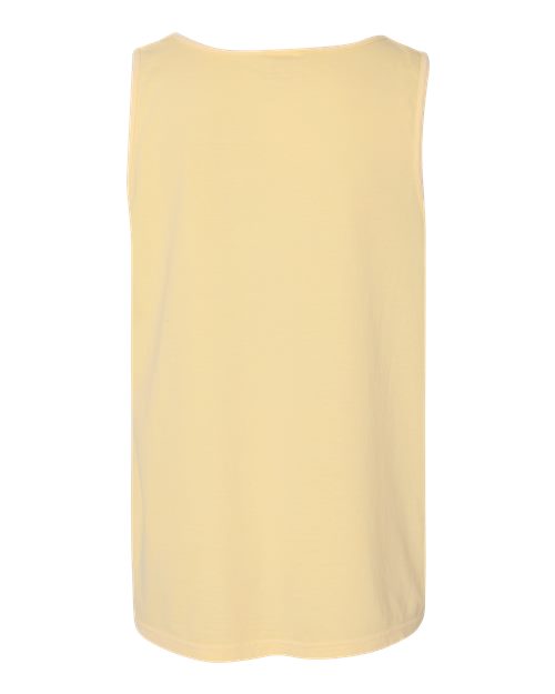Comfort Colors 9360 Unisex Garment-Dyed Heavyweight Tank Top - Butter - back
