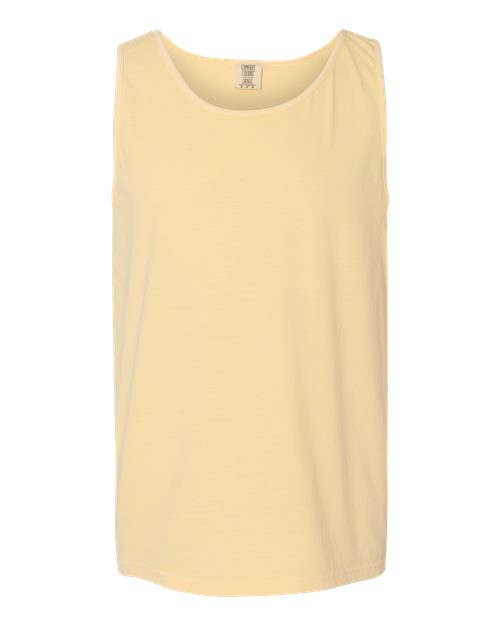 Comfort Colors 9360 Unisex Garment-Dyed Heavyweight Tank Top - Butter - front