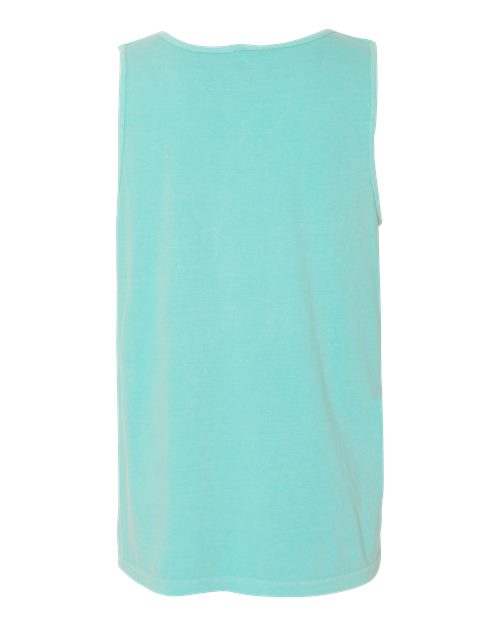 Comfort Colors 9360 Unisex Garment-Dyed Heavyweight Tank Top - Chalky Mint - back