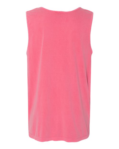 Comfort Colors 9360 Unisex Garment-Dyed Heavyweight Tank Top - Crunchberry - back