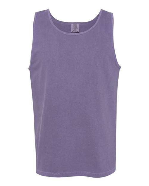 Comfort Colors 9360 Unisex Garment-Dyed Heavyweight Tank Top - Grape - front