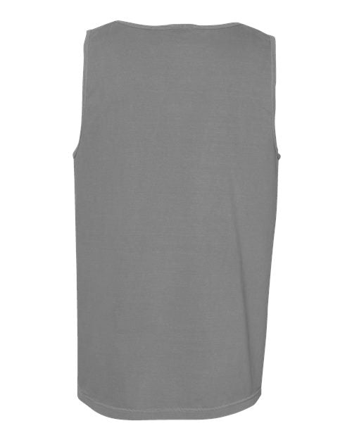 Comfort Colors 9360 Unisex Garment-Dyed Heavyweight Tank Top - Grey - back