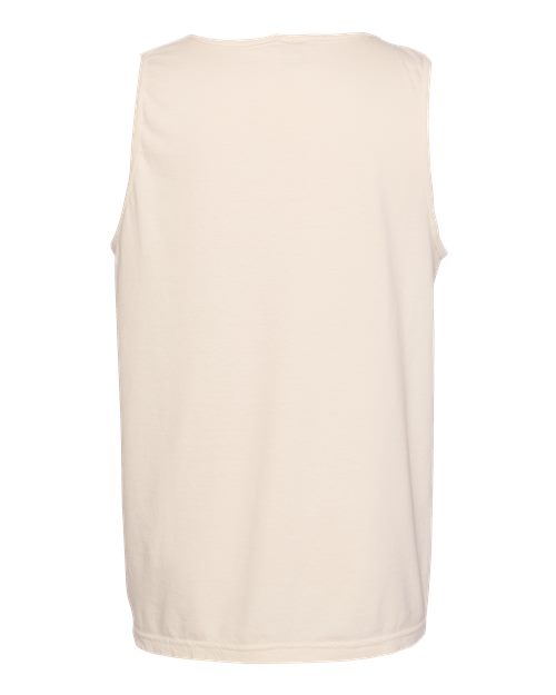 Comfort Colors 9360 Unisex Garment-Dyed Heavyweight Tank Top - Ivory - back