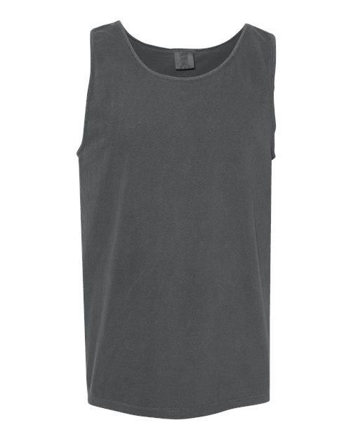 Comfort Colors 9360 Unisex Garment-Dyed Heavyweight Tank Top - Pepper - front