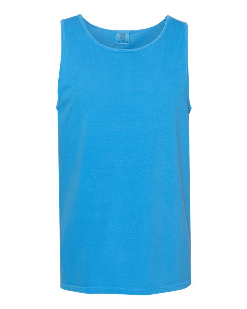 Comfort Colors 9360 Unisex Garment-Dyed Heavyweight Tank Top - Royal Caribe - front