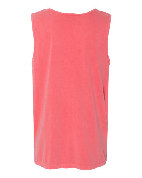 Comfort Colors 9360 Unisex Garment-Dyed Heavyweight Tank Top - Watermelon - back