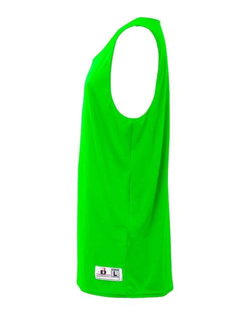 Badger 4169 Women's B-Core Reversible Tank Top - Lime - side