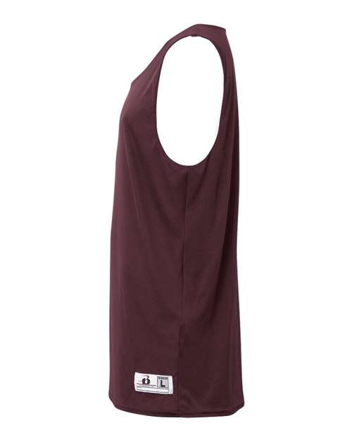 Badger 4169 Women's B-Core Reversible Tank Top - Maroon - side