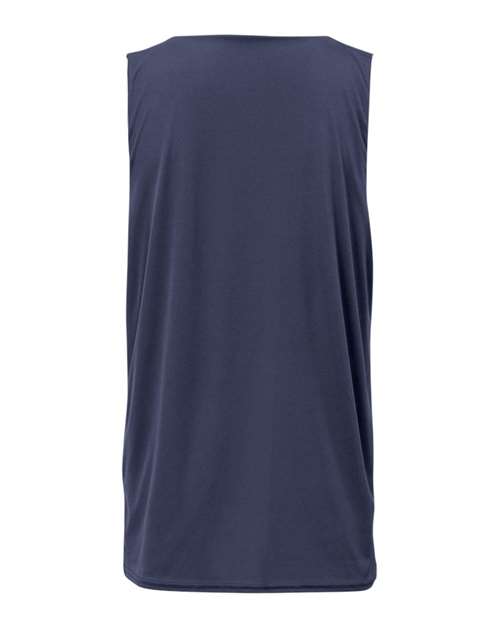 Badger 4169 Women's B-Core Reversible Tank Top - Navy - back