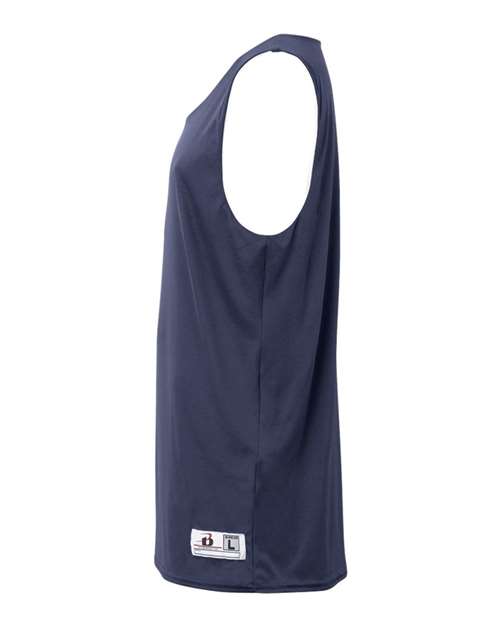 Badger 4169 Women's B-Core Reversible Tank Top - Navy - side