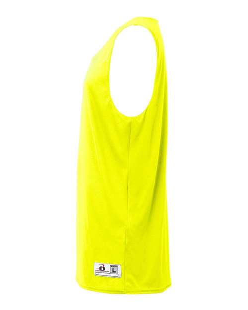 Badger 4169 Women's B-Core Reversible Tank Top - Safety Yellow - side