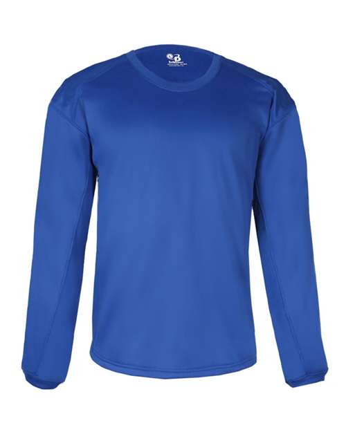Badger 1453 Men's BT5 Performance Fleece Crewneck Sweatshirt - Royal - front