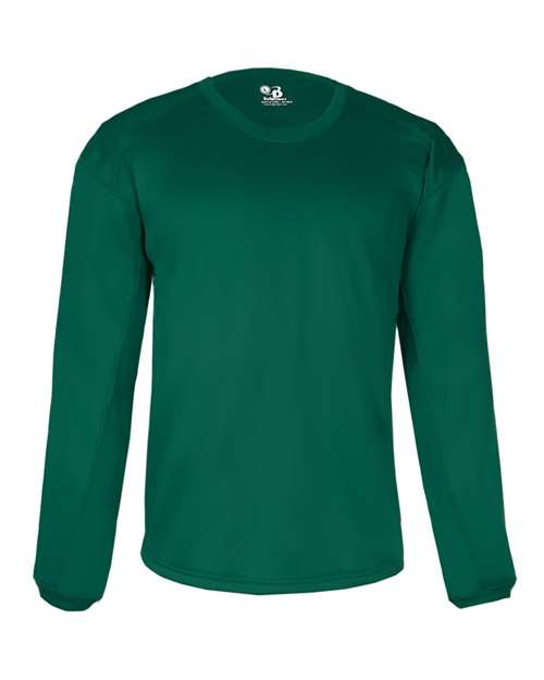 Badger 1453 Men's BT5 Performance Fleece Crewneck Sweatshirt - Forest - front