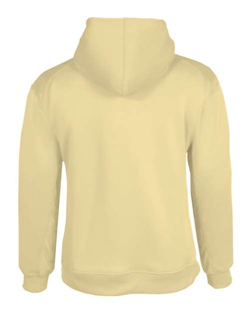 Badger 1454 Men's Performance Fleece Hooded Sweatshirt - Vegas Gold - back