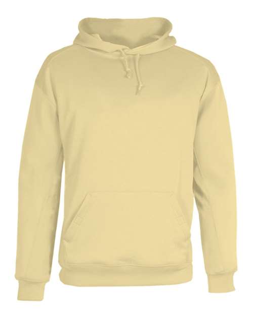 Badger 1454 Men's Performance Fleece Hooded Sweatshirt - Vegas Gold - front