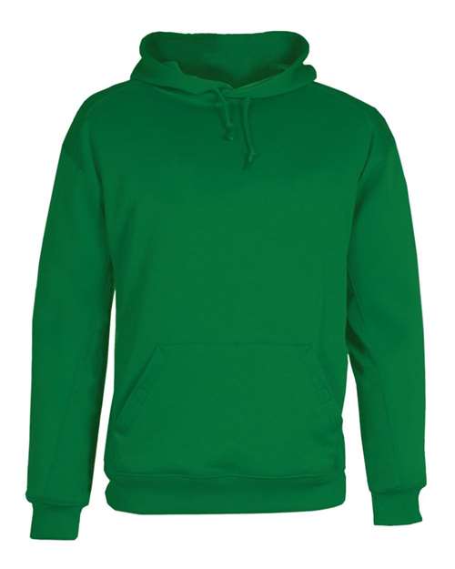Badger 1454 Men's Performance Fleece Hooded Sweatshirt - Kelly - front