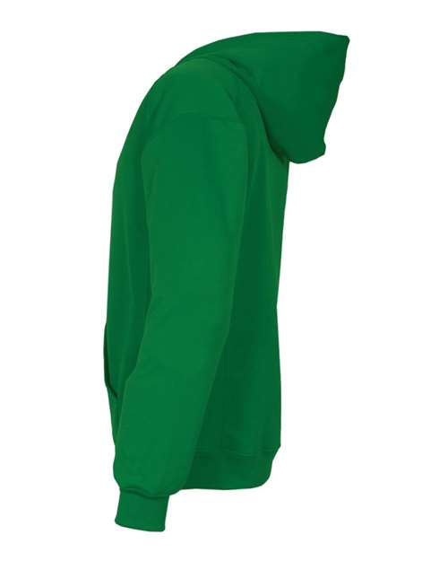 Badger 1454 Men's Performance Fleece Hooded Sweatshirt - Kelly - side