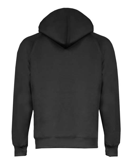 Badger 1460 Women's Performance Fleece Hooded Sweatshirt - Black - back
