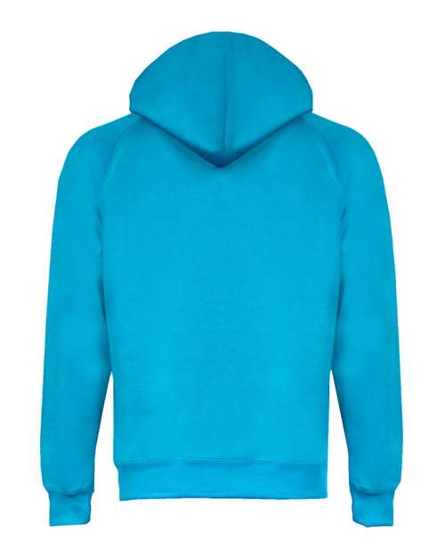 Badger 1460 Women's Performance Fleece Hooded Sweatshirt - Electric Blue - back
