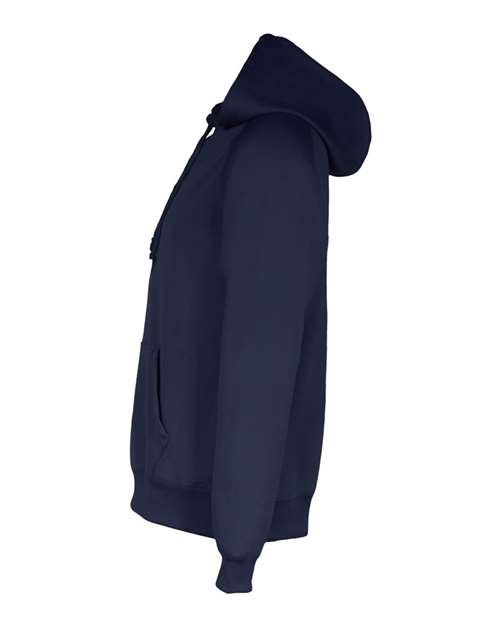 Badger 1460 Women's Performance Fleece Hooded Sweatshirt - Navy - side