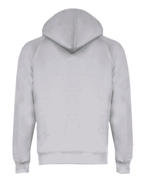 Badger 1460 Women's Performance Fleece Hooded Sweatshirt - Silver - back
