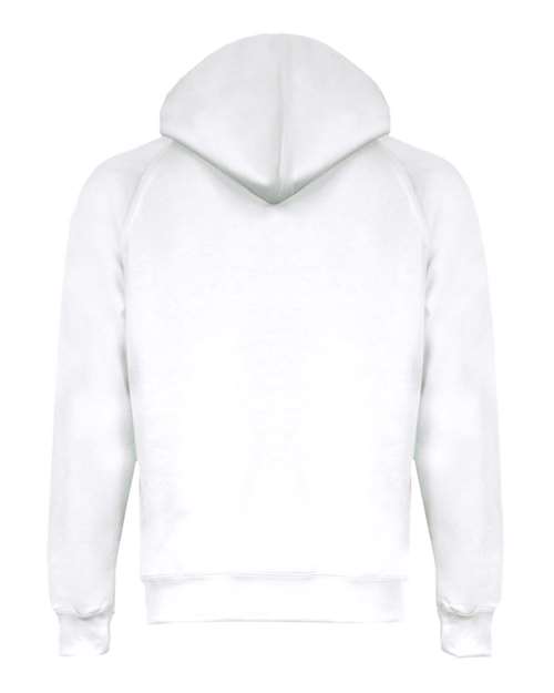 Badger 1460 Women's Performance Fleece Hooded Sweatshirt - White - back