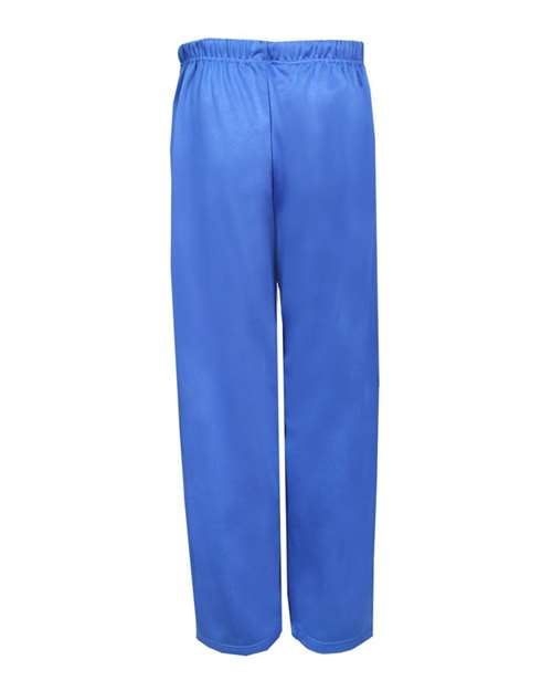 Badger 1478 Unisex Performance Fleece Open-Bottom Sweatpants - Royal - back