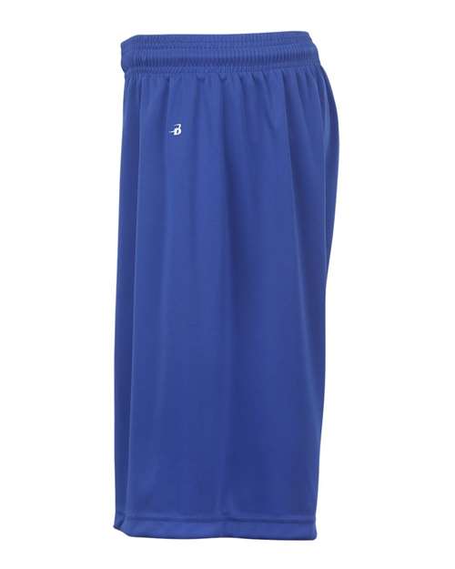 Badger 2107 Youth B-Dry 6" Shorts - Royal - side
