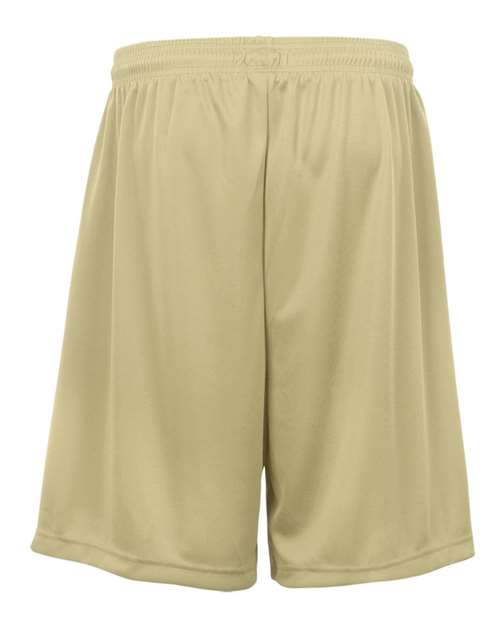 Badger 2107 Youth B-Dry 6" Shorts - Vegas Gold - back