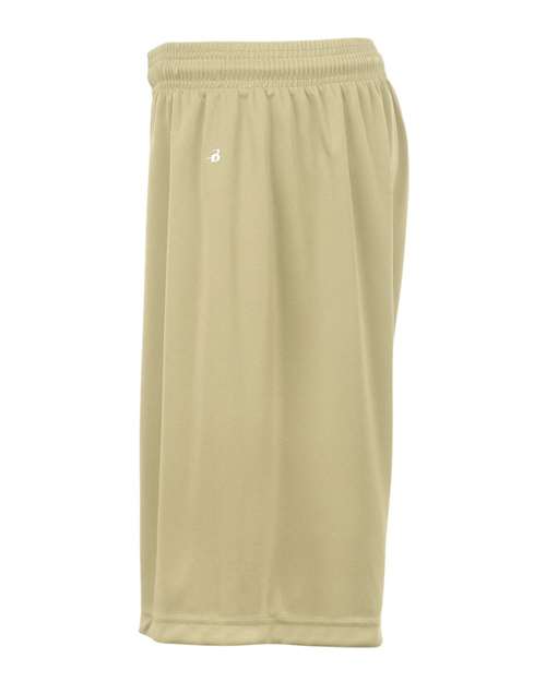Badger 2107 Youth B-Dry 6" Shorts - Vegas Gold - side